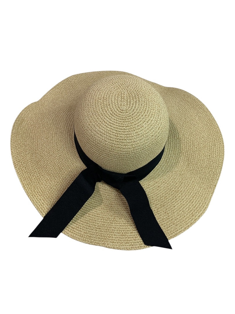 Medium Large Furtalk Packable New Womens Straw Sunhat Chin Strap