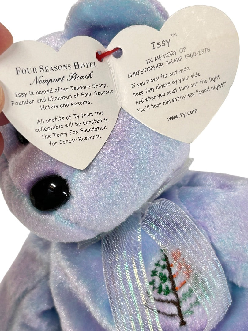 Ty Beanie Baby 2001 Issy Cairo Four Seasons Hotel Exclusive Bear