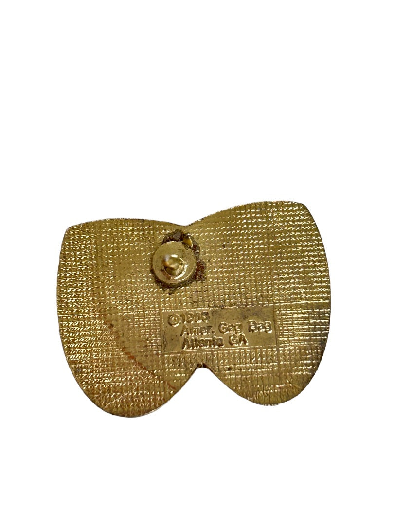Lapel Pin Happy Sad Theater Masks Resin 1"