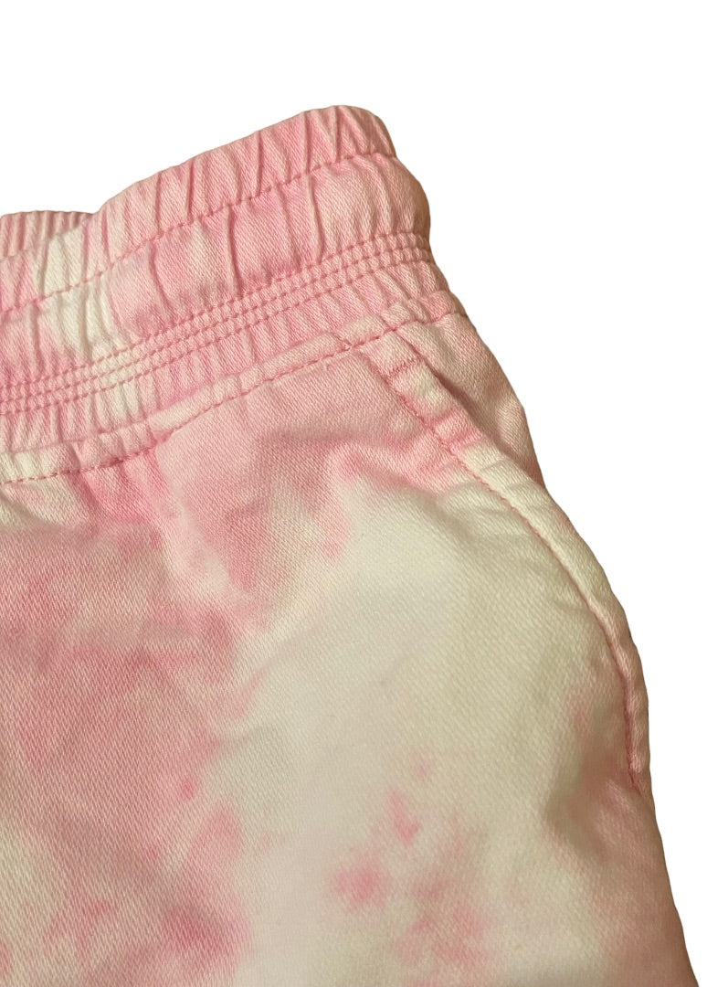 XXL (14-16) Gap Kids Elastic Waist Drawstring Girls Shorts Pink White