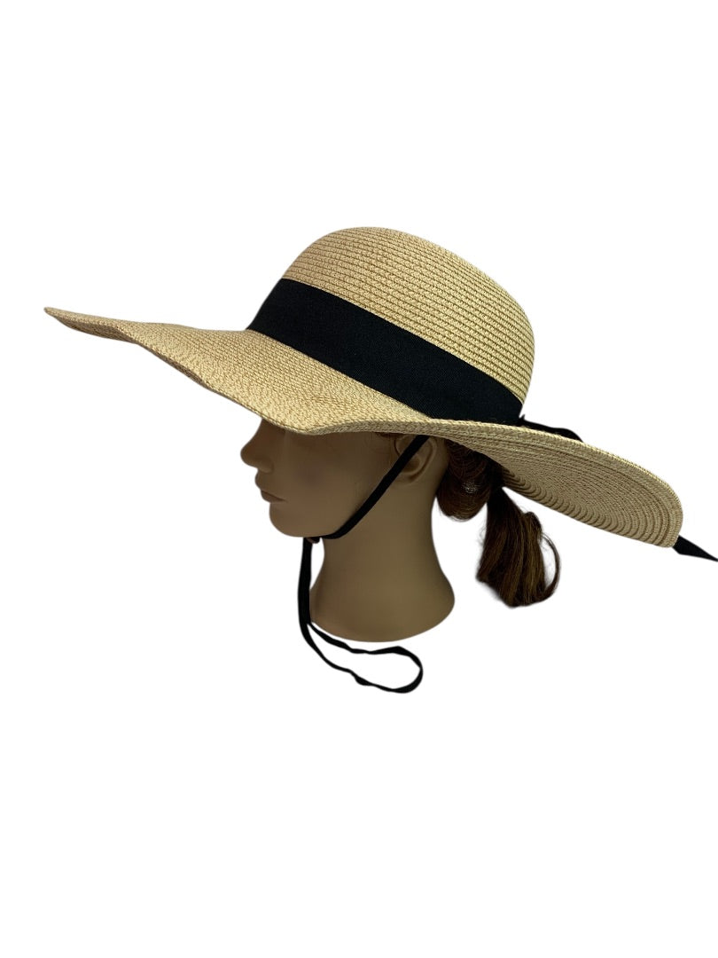 Medium Large Furtalk Packable New Womens Straw Sunhat Chin Strap