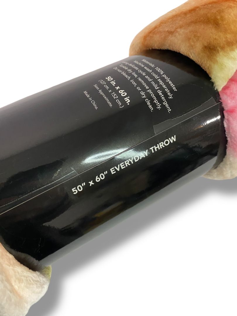 New Fleece Everyday Throw Blanket 50" x 60" Super Soft