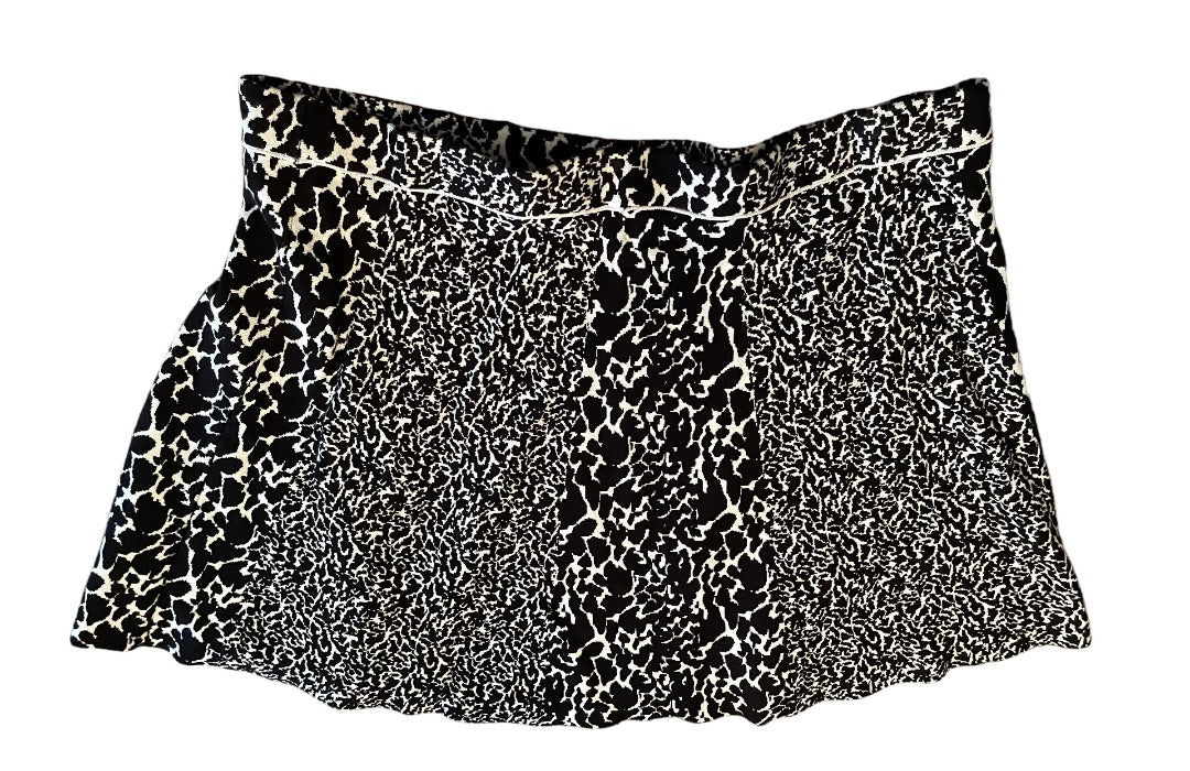 26/28 Lane Bryant Animal Print Knit Sweater Skirt Pull On Plus Size