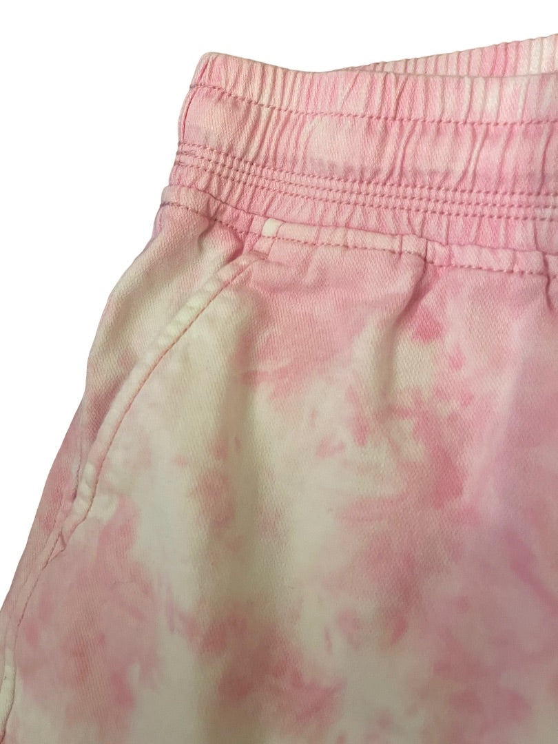 XXL (14-16) Gap Kids Elastic Waist Drawstring Girls Shorts Pink White