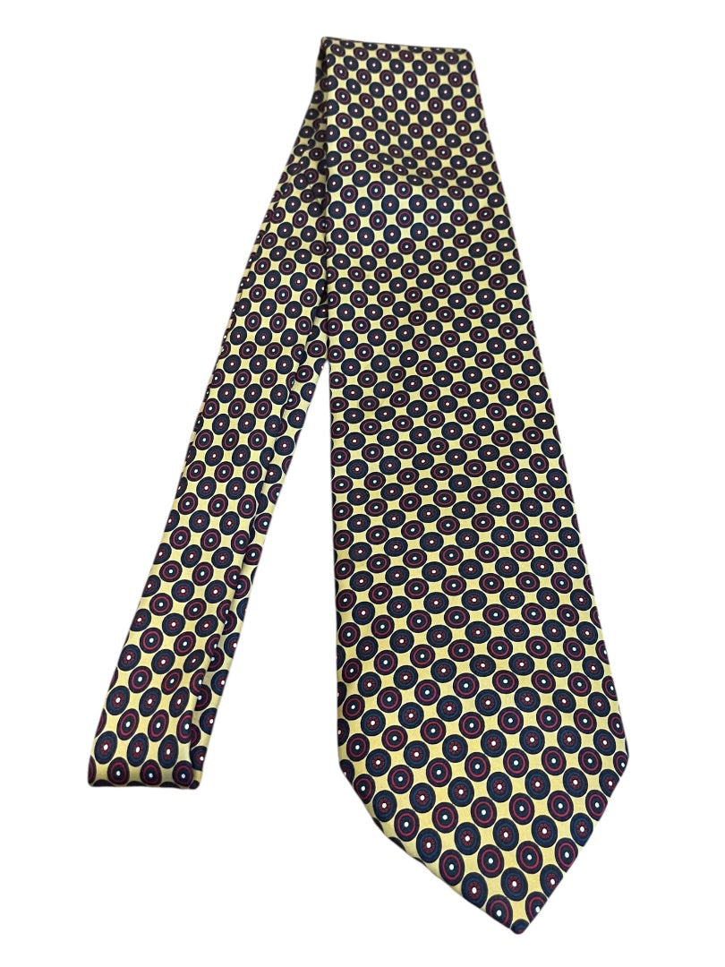 100% Silk Fabris Venezia Made in Italy Mens Tie 58 Inch