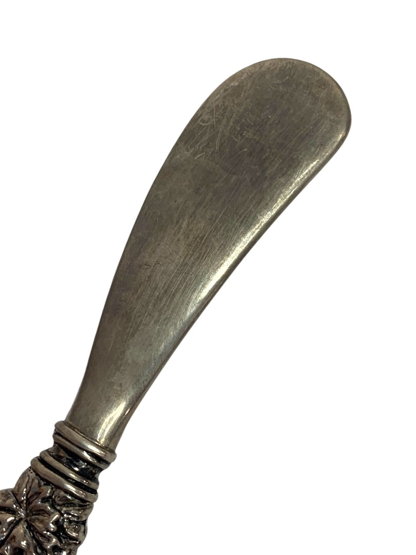 Godinger Silvertone Repousse Vintage Cheese Butter Spreader Knife