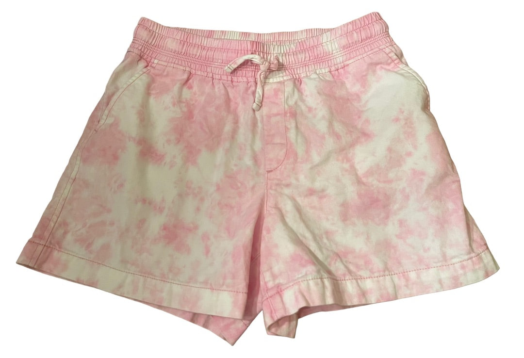 XXL (14-16) Gap Kids Elastic Waist Drawstring Girls Shorts Pink White