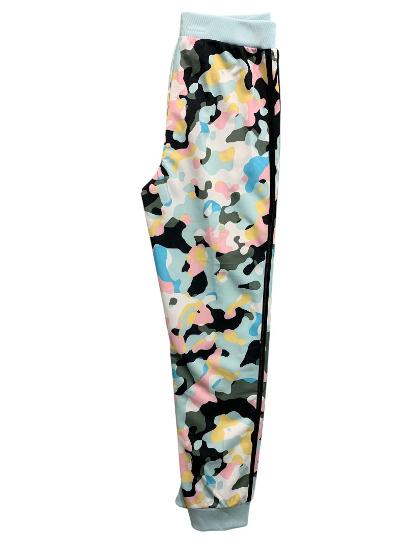 Large (14) Adidas Youth Girls New Tricot Jogger Multicolor AK4830