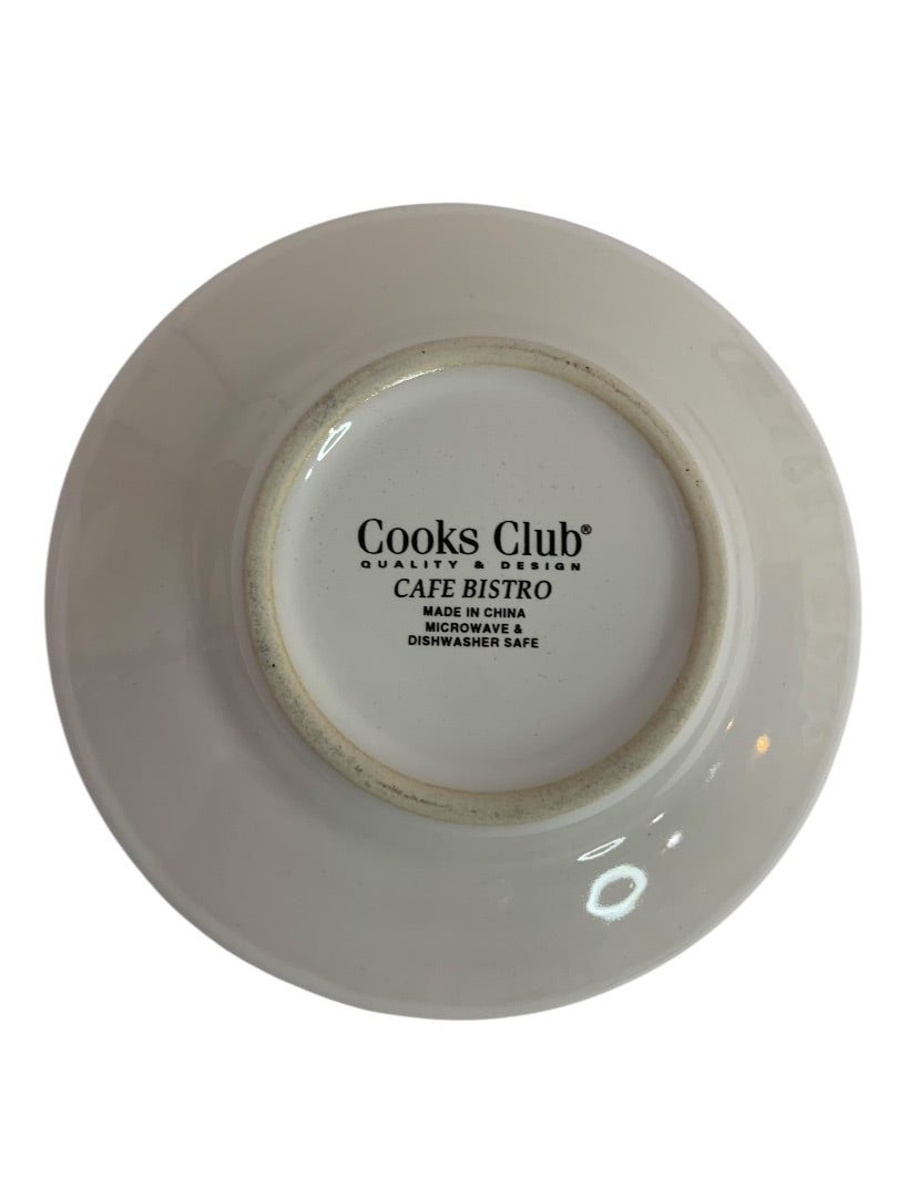Cooks Club 4 Piece Demitasse Set In Box Kitchen Theme