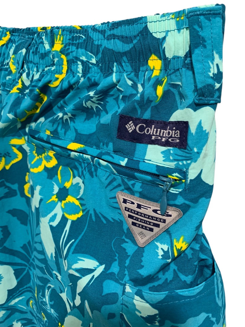 Medium Columbia PFG Mens New Swim Trunks Super Backcast Water Short