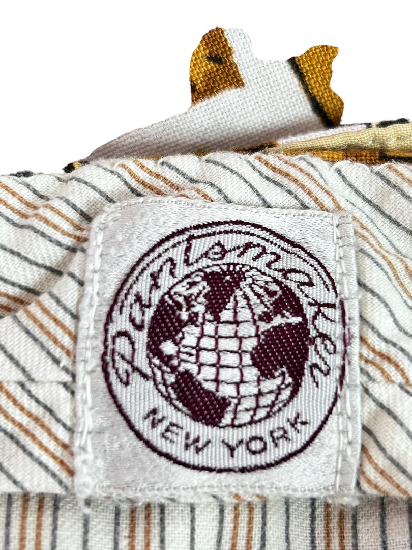 Pantomaker New York Women's Vintage 1960s Historical Print Shorts Belt