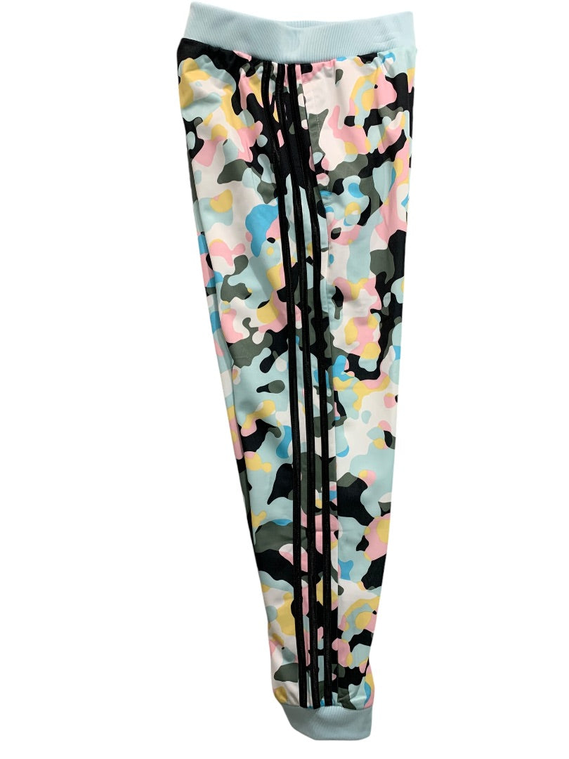 Large (14) Adidas Youth Girls New Tricot Jogger Multicolor AK4830
