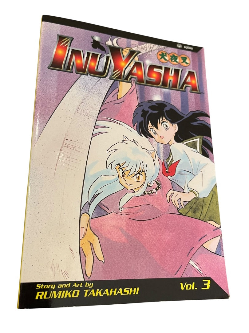 Set of 3 Inu Yagha Rumiko Takahashi Viz Paperback Manga