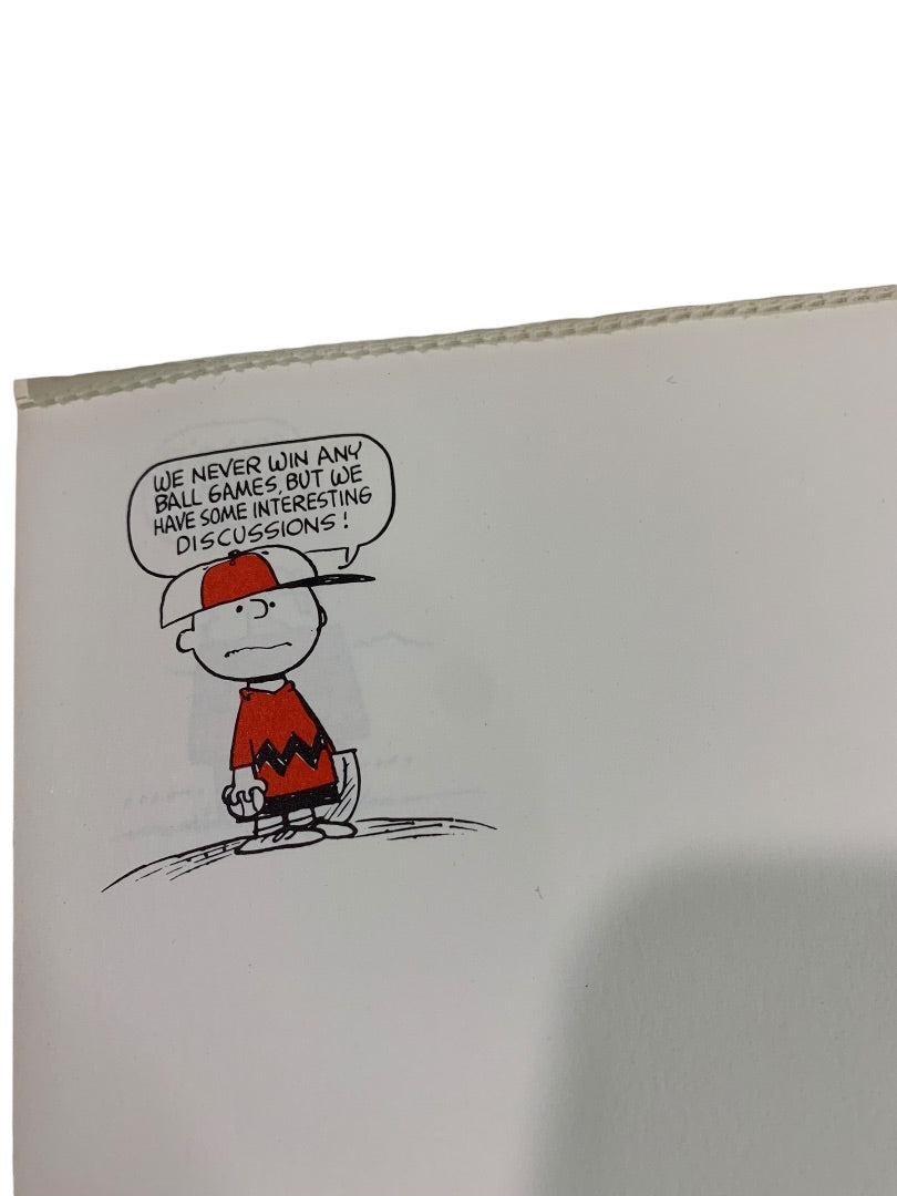 Vintage Hallmark Peanuts Memo Pad Snoopy Charlie Brown More