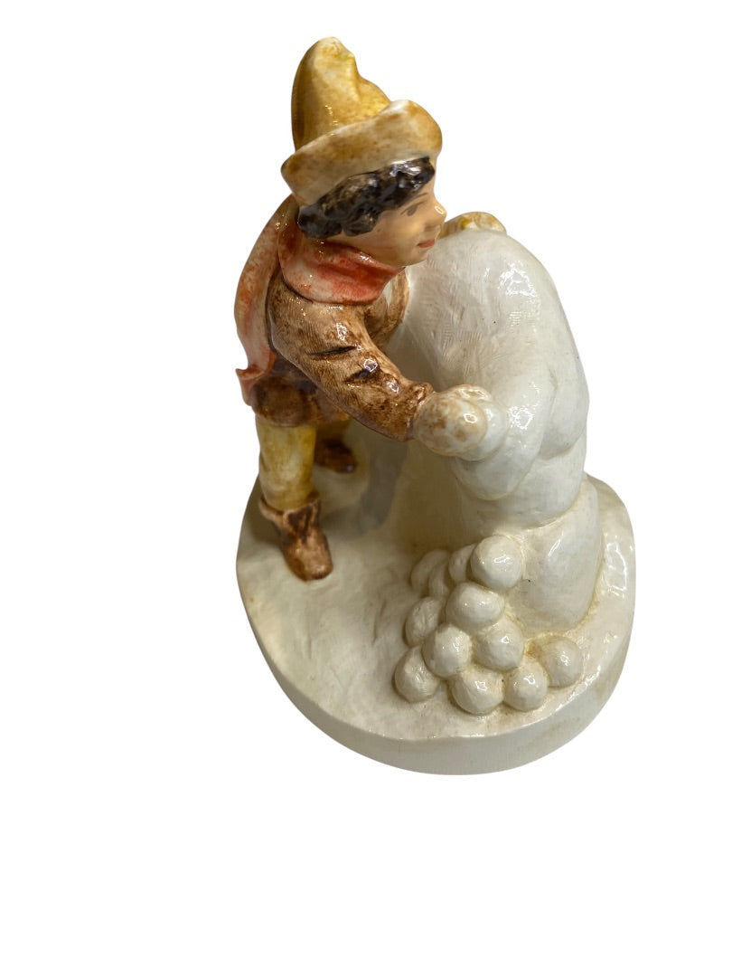 1979 Sebastian Miniatures Signed Numbered Figurine Snowball Fight 3.5"