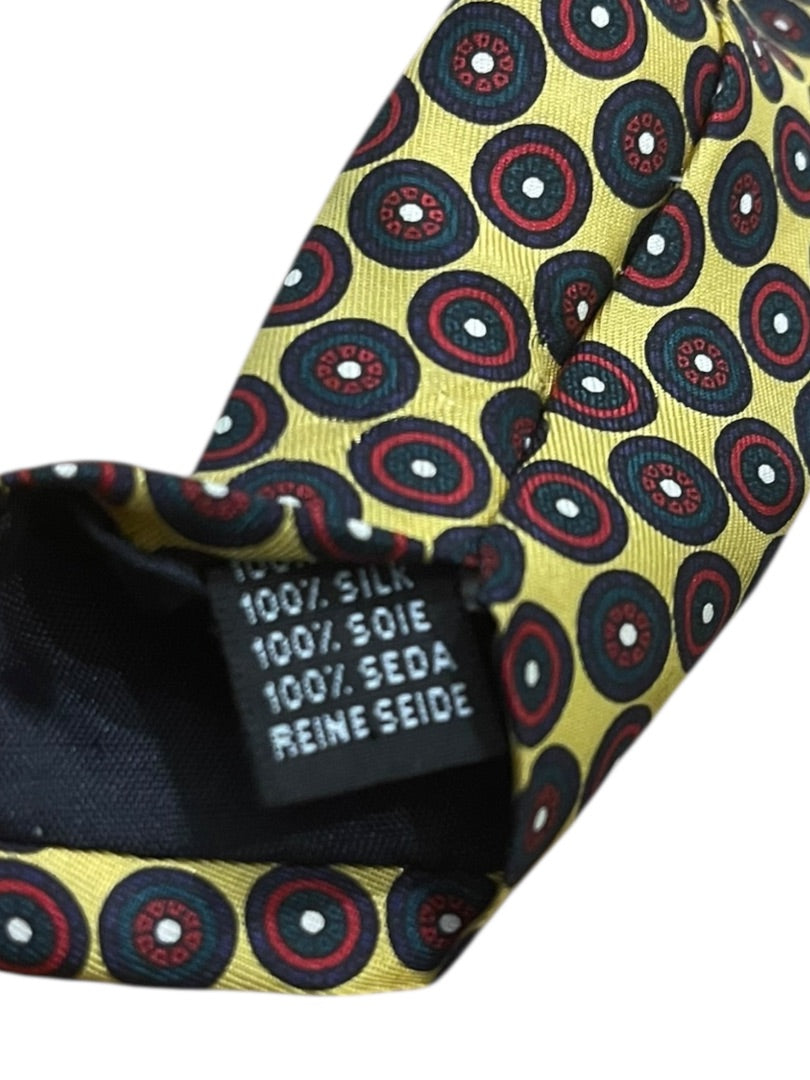 100% Silk Fabris Venezia Made in Italy Mens Tie 58 Inch