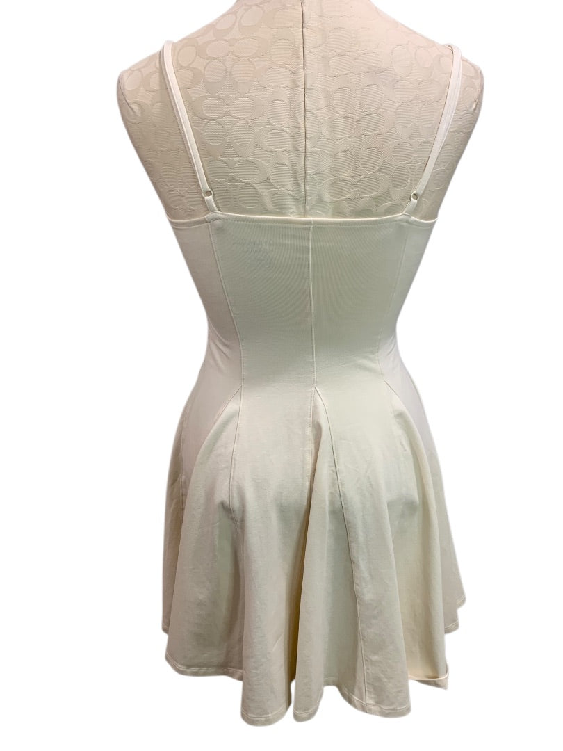 Small American Eagle Knit Pullover Sundress Ivory Spaghetti Strap