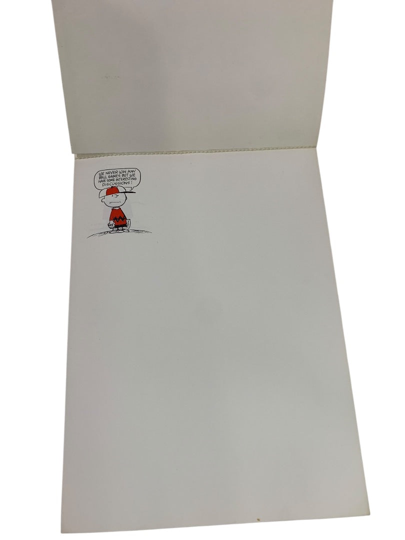 Vintage Hallmark Peanuts Memo Pad Snoopy Charlie Brown More