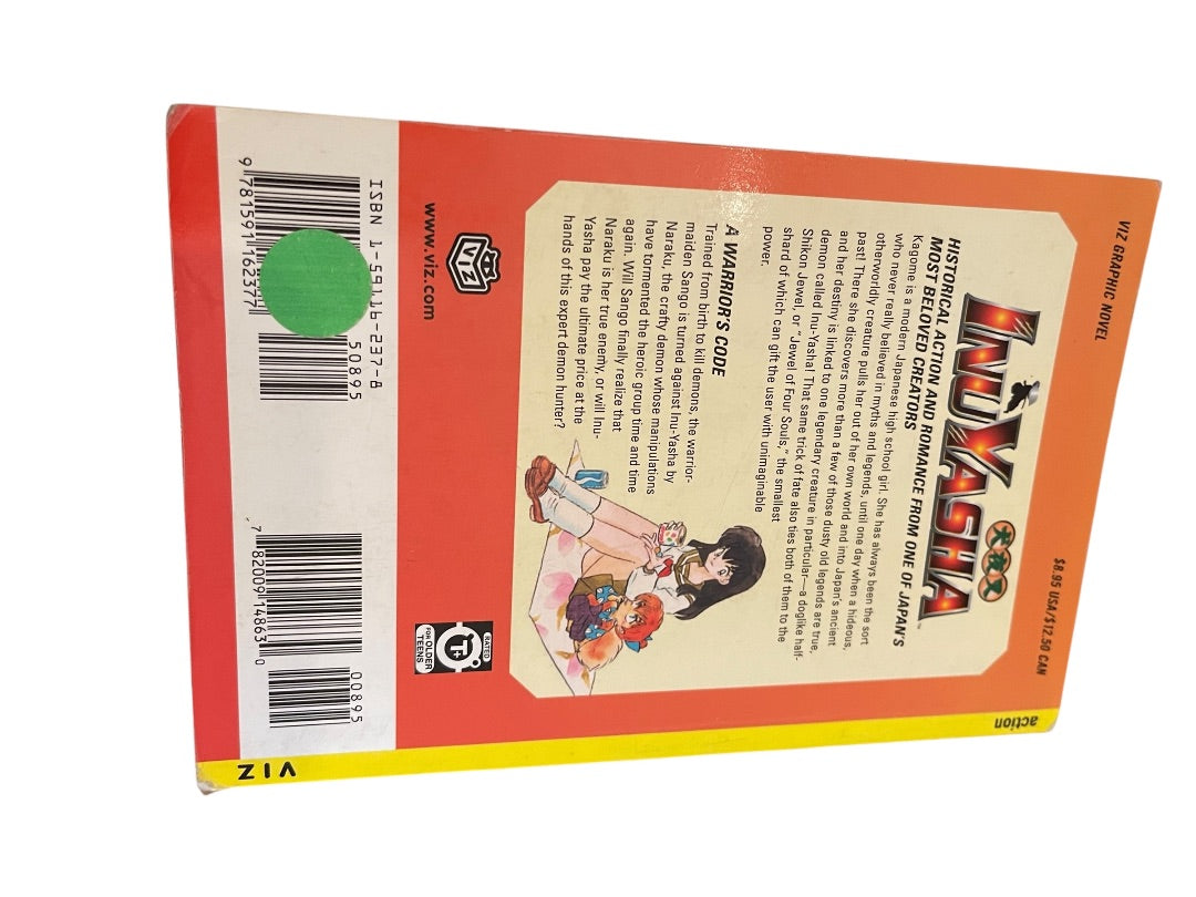 Set of 3 Inu Yagha Rumiko Takahashi Viz Paperback Manga