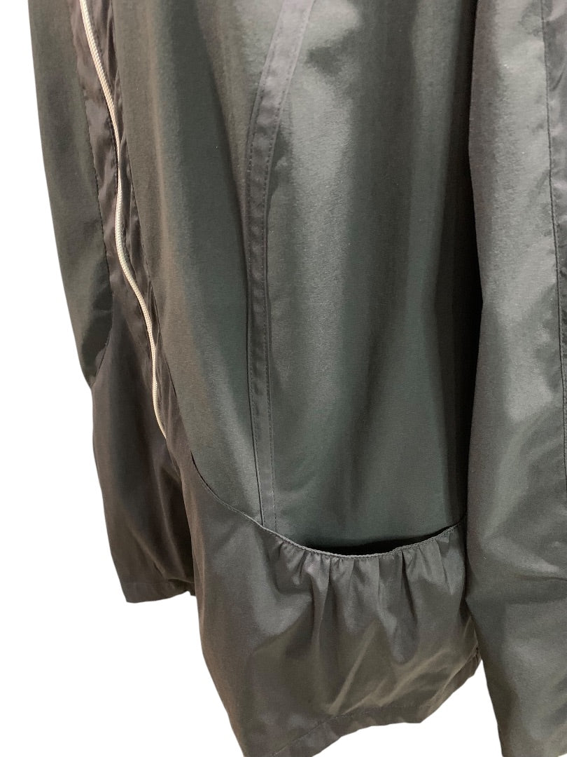Large (Size 16) Chicos Zenergy Full Zip Track Jacket Black
