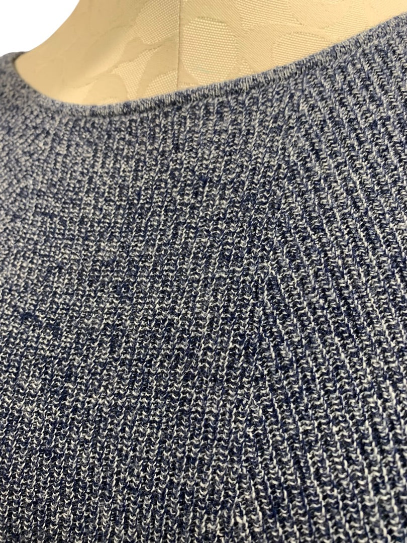 Petite Talbots Marled Knit Cashmere Blend Womens Tunic Sweater
