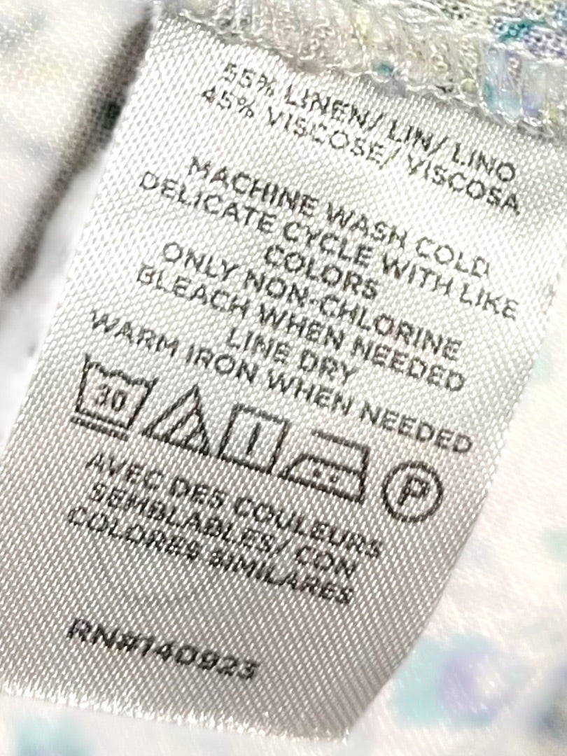 XXS J. Crew Tiered Ruffled Lined Floral Mini Skirt AY478