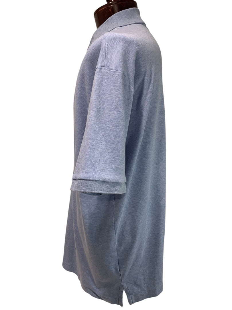 1XB Polo Ralph Lauren Big Mens Blue Heathered Golf Shirt Soft