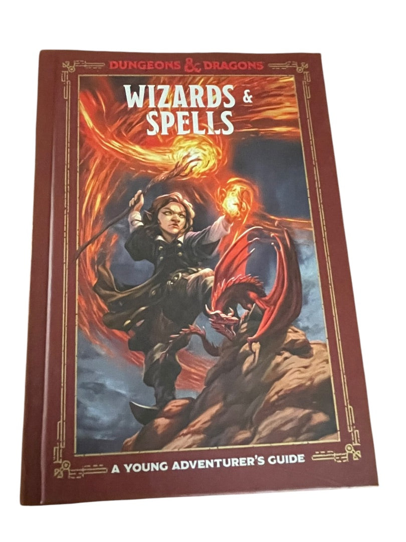 Set of 4 Dungeonos & Dragons Hardcover Books A Young Adventurer's Guide