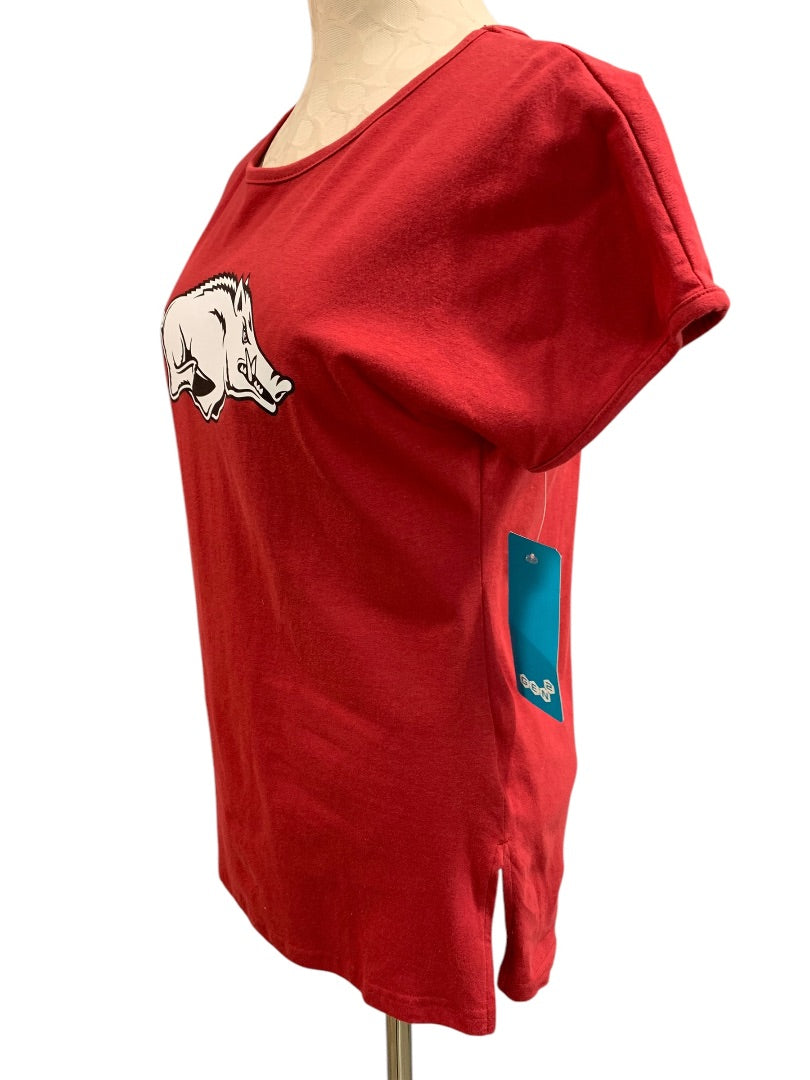 XL Gen2 Arkansas Razorbacks Womens New Tshirt