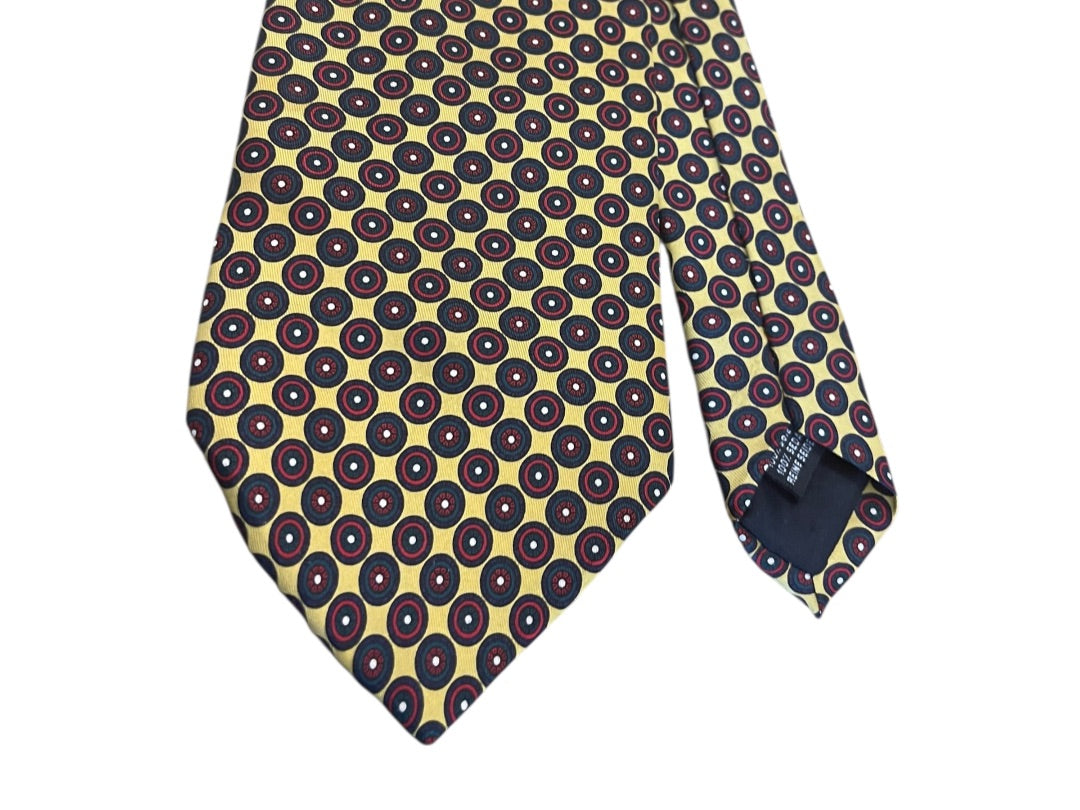 100% Silk Fabris Venezia Made in Italy Mens Tie 58 Inch