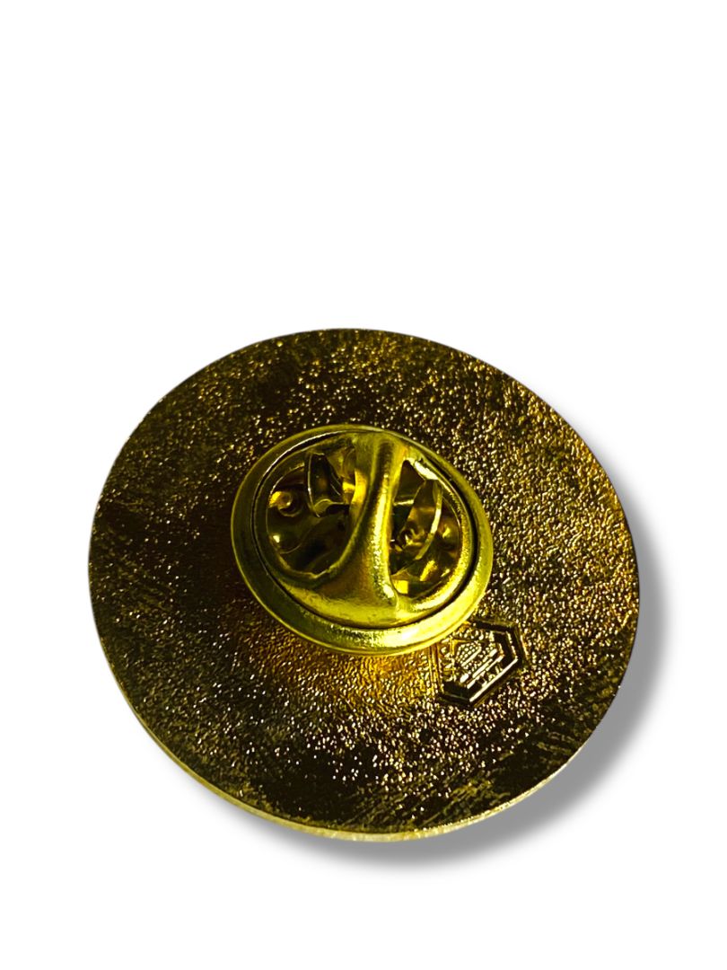 Vintage Kansas State Lapel Pin Council of Carpenters 1" Flower