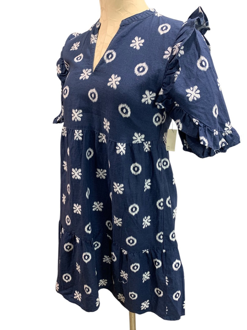 XS Goodthreads New Dress Linen Cotton Lightweight A-Line