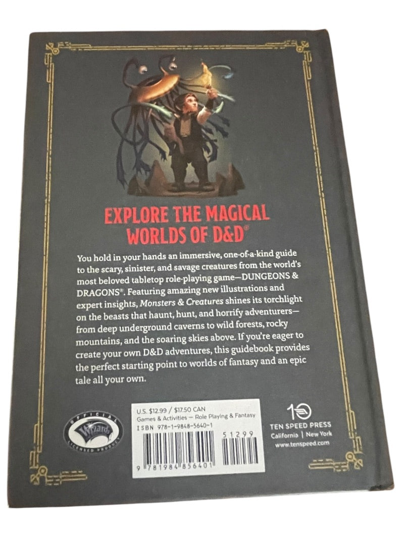 Set of 4 Dungeonos & Dragons Hardcover Books A Young Adventurer's Guide