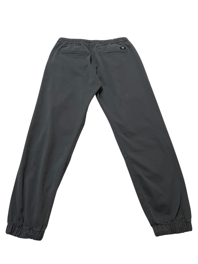 Large Zara Elastic Drawstring Mens Pants Pull On Joggers New
