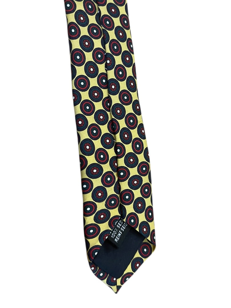 100% Silk Fabris Venezia Made in Italy Mens Tie 58 Inch