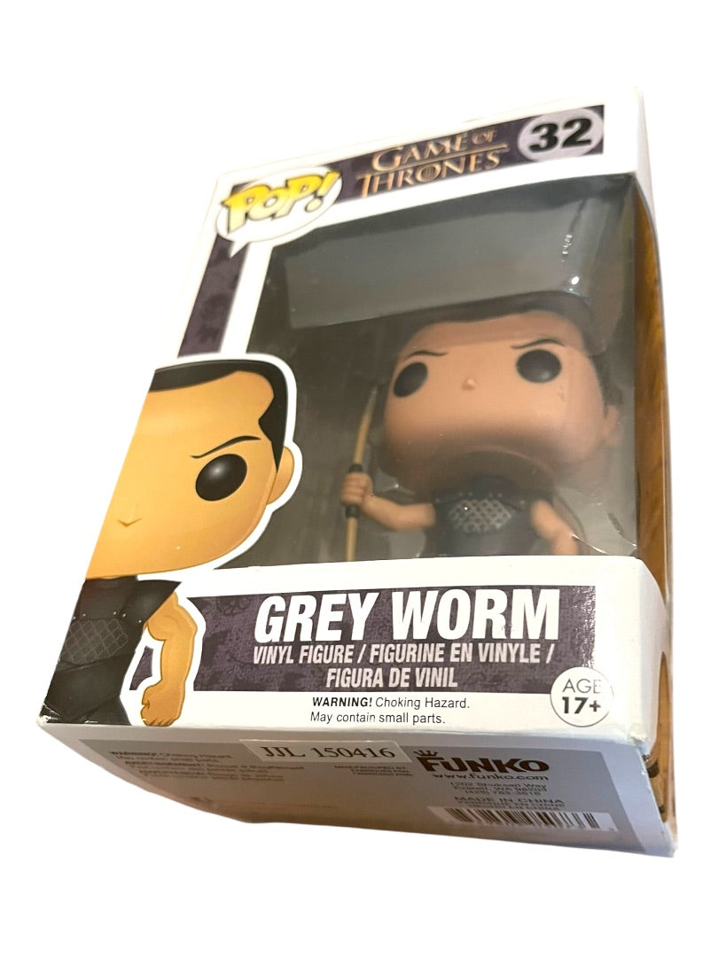 Funko Pop Game of Thrones Grey Worm #32 Vinyl Bobble-Head NIB