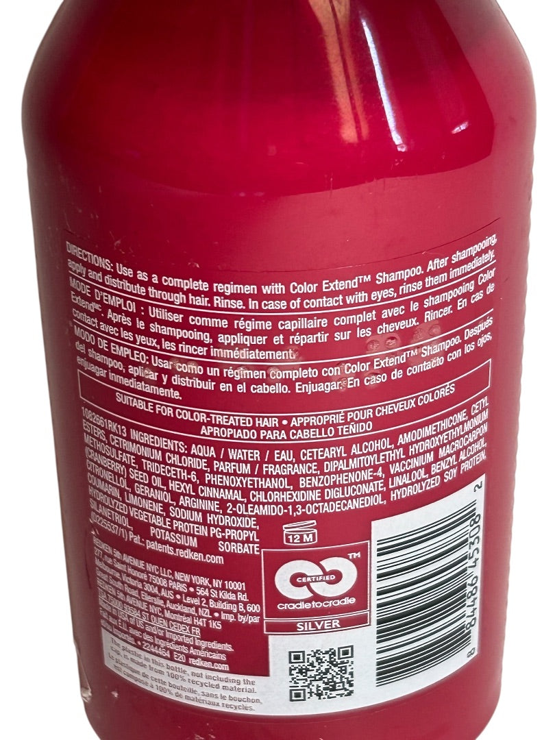 Redken Color Extend Conditioner PH Balanced Formula 10.1 oz