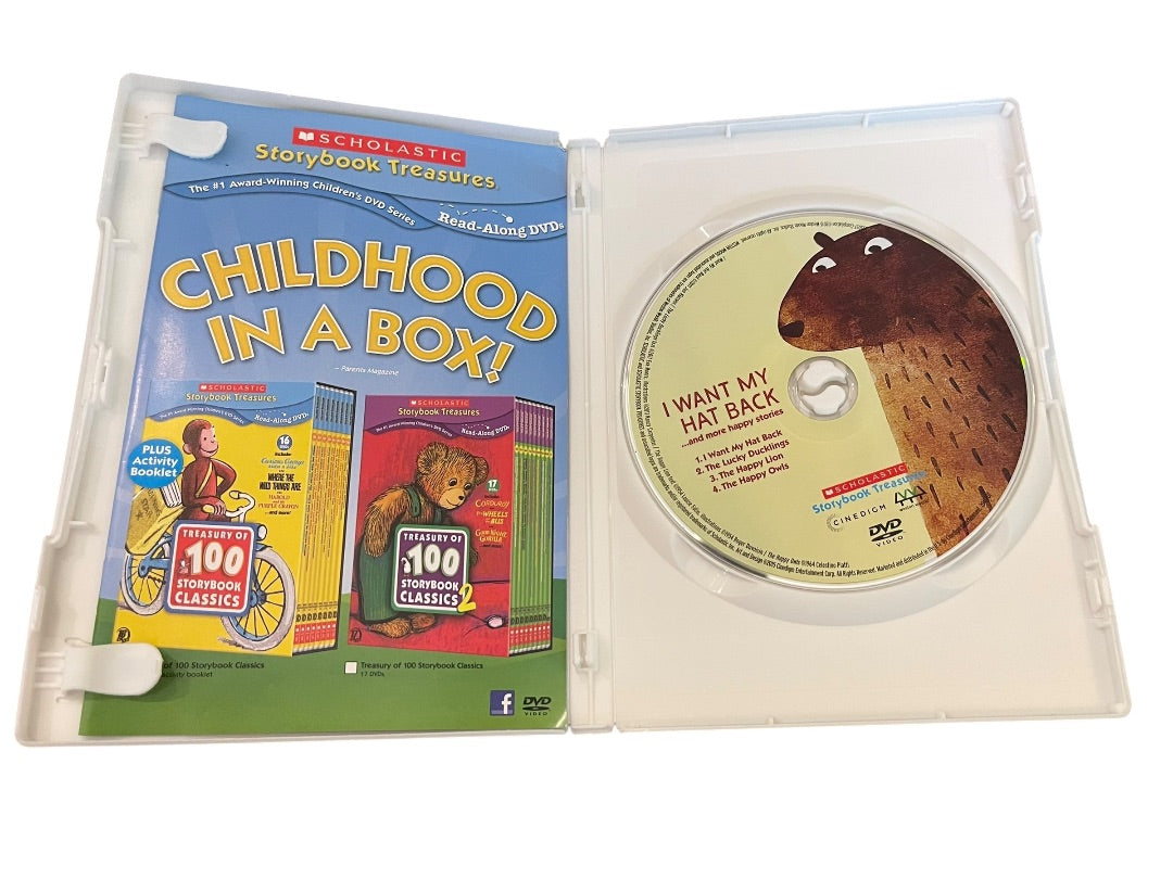 I Want My Hat Back Storybook Treasures Scholastic DVD