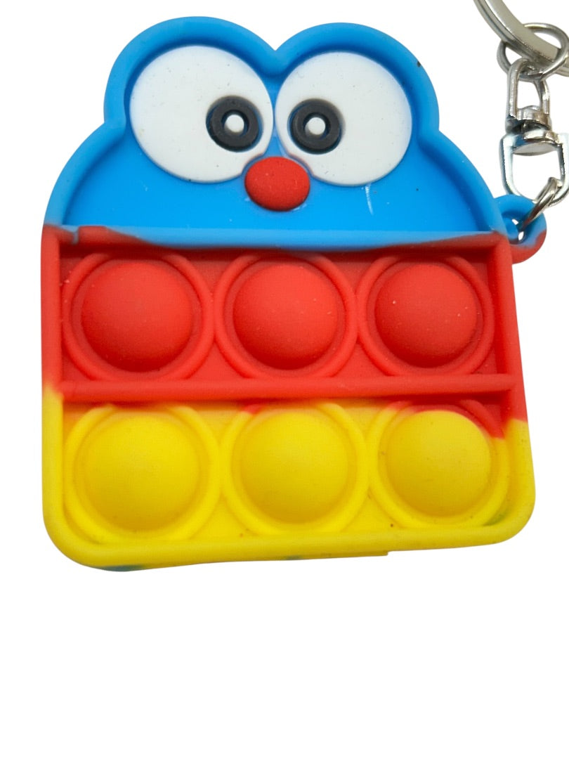 PopToy Fidgety Silicone Animation Keyring Key Chain