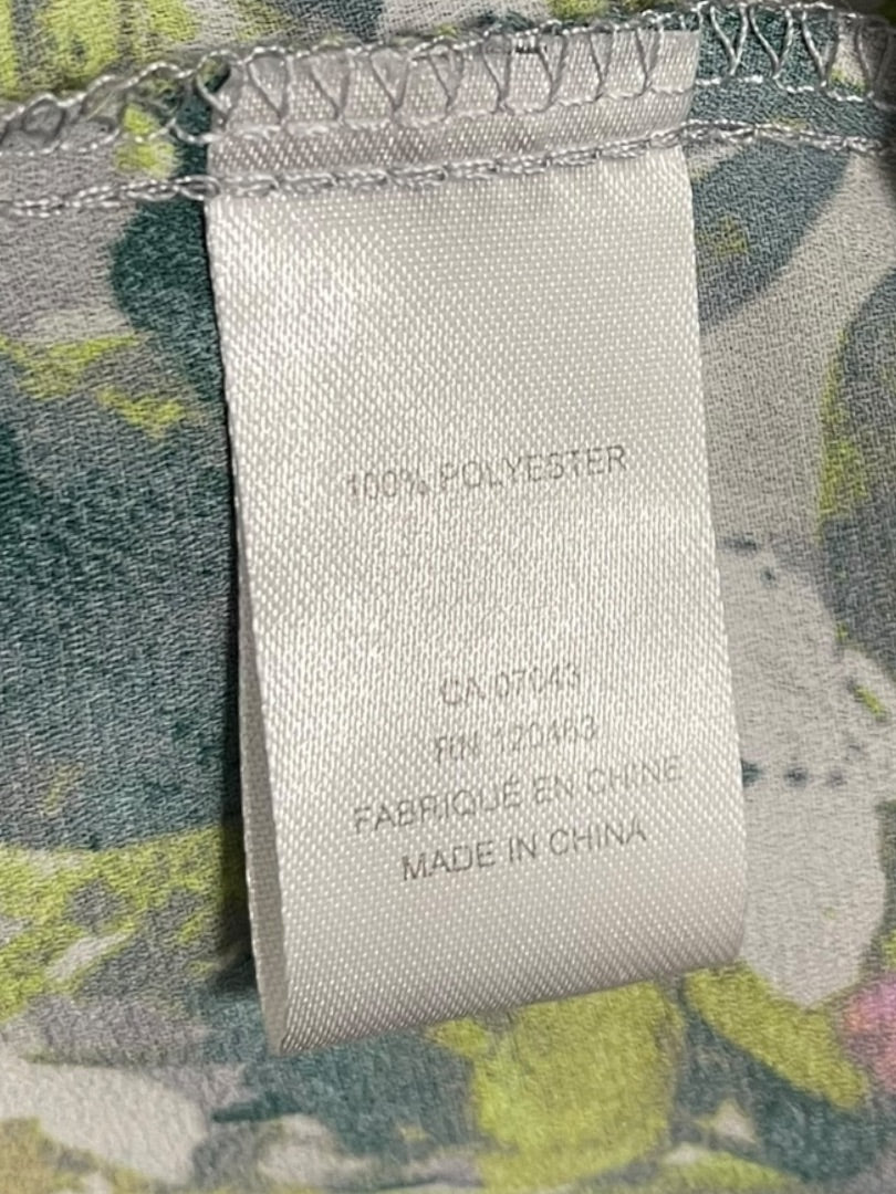 3X Jones & Company Floral Pullover Blouse