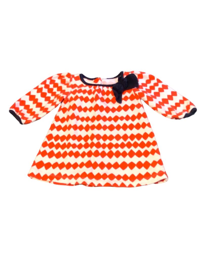 6-12 Months Gymboree Orange Blue Tunic Top Shirt Clemson Tigers