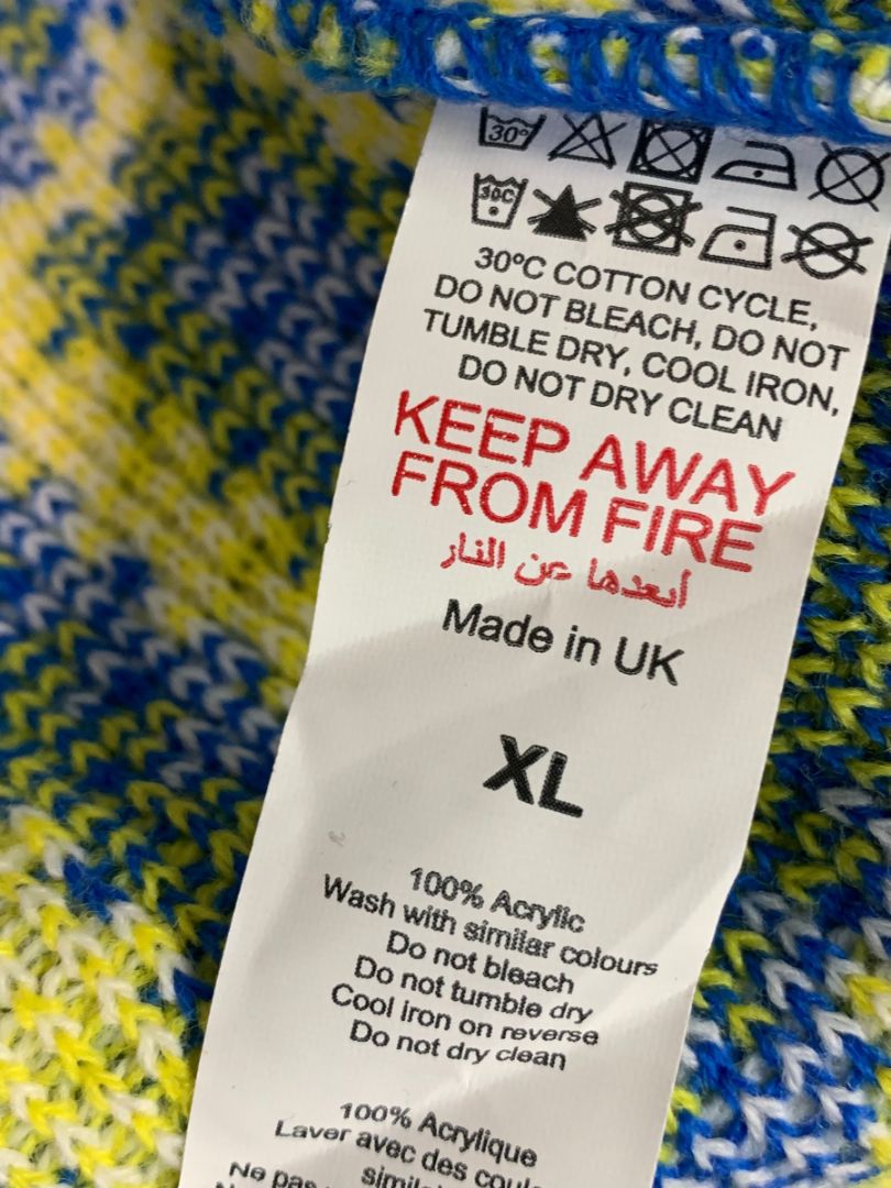 Size XL Boohoo Man Revere Crochet Polo Short Sleeve New Boxy Fit