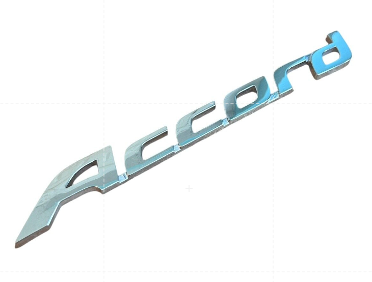 Honda Accord Emblem Decal 75722-T2AA trunk rear chrome script OEM Genuine Stock