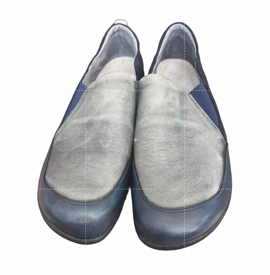 Size 9 (eu 40) Naot Made in Israel Navy Blue Slip On Comfort Shoes
