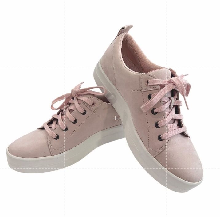 Size 9 TIMBERLAND Women’s MAYLISSA A1I6V Pink Suede Sneaker Lace Up Preppy