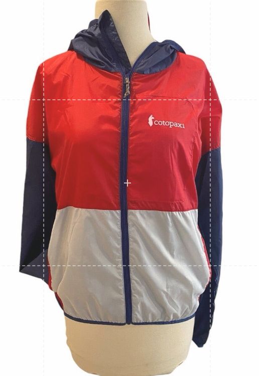 XS Cotopaxi Teca Windbreaker Jacket Womens Technical Water Resistant Hiking Zip