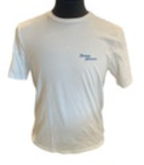 Size Small Tommy Bahama Mens T Shirt White Graphic First Class Flight Wine Top
