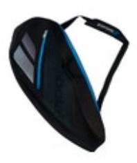 Babolat Team Expandable Multi Racket Racquet Tennis Bag Black Blue EUC