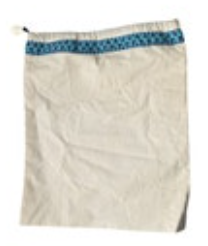 Tory Burch 12"x15" Drawstring DUST BAG for Shoes Handbags Gold Logo Charm