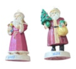 Santa Claus Christmas Ornament Santa Through the Ages Holiday 1003 1628